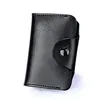 Genuine Leather Men Business Holder Wallet 15 Bits Card Case Bank Credit Cards ID Holders Women Cardholder DB697