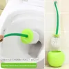 Porta scopini per WC Creativo bella forma di ciliegia Strumento pulito Fornitura di pulizia per spazzole per bagno Spedizioni casuali