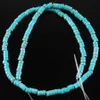 WOJIAER Turquoise Loose GemStone 2x4mm Round Rondelle Spacer Beads Strand For DIY Necklace Jewelry Making BY935