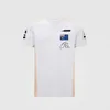 F1 T-shirt racing kostym Klassiska bilfans Formel One Racing Anpassad kortärmad sport T-shirt Rund Neck Tee Racing Suit Team Car297i