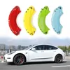 Tampa de pinça de freio de 4pcs para Tesla Modelo 3 y 172021 Acessórios de modificação de carros Capas de decoração de alumínio atlético 1819innch1413316