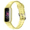 För Fitbit Luxe Wrist Band Siamese TPU Transparent Silikon Rem Replacement WatchBand Smart Tillbehör