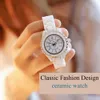 Fashion White Ceramic Quartz Ladies Watch Women Luxury Top Brand Wrist watches Geneva Designer Gifts For Relogio Feminino 2107072867951