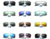 yaz adam moda metal bisiklet güneş gözlükleri kadınlar açık havada kare dring güneş gözlükleri spor cam esi göz kamaştırıcı renk aynası 139619328