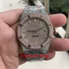 reloj de diamante de dos tonos