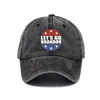 Newlets Go Brandon野球キャップFJB帽子洗浄デニム調整可能な帽子ファッションパパキャップLLE11016