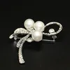 Fashion Pearl Rhinestone Corsage Brooches Unisex Women And Men Brooch Pin Simplicity Personality Hip Hop Coat Accessories