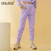 Solid Casual Long Sportswear Pants Women Elastic Waist Tracksuit Joggers Trousers Ladies Sweat Pantalones 210508