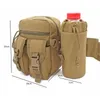 Sacs de plein air Camouflage militaire femmes hommes taille sac Packs avec porte-bouteille randonnée pêche Nylon ceinture détachable