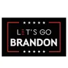 New Brandon Trump Drapeau des élections Drapeau présidentiel double face 150 * 90cm Grossiste