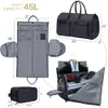 Business Travel Cosmetic Overnight Weekender Duffel Hanging Clothes Bag