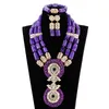 Boucles d'oreilles collier de luxe mariage perles de corail véritable nigérian ensemble de bijoux déclaration traditionnelle africaine femmes or CNR172