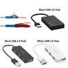 Ноутбук USB Hubs 3.0 Высокоскоростные внешние 4 порта адаптер Splitter Hub Expander для MacBook PS3 Xbox ноутбук PC Компьютерные аксессуары Новый