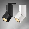 Downlights Modern LED Track Light 7W 12W COB Tak Spotlights Ytor Monterade Downlight -fixturer för vardagsrum Backgound Shop Cafe