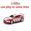 Upgrade 2.4 GHz 8 Farben Verkäufe 20 km / h Cola Can Mini RC Car Radio Fernbedienung Micro Racing Spielzeug Verschiedene Frequenzgeschenk 211027