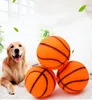 ペットサウンドバスケットボール犬のおもちゃボールスーパーかわいいバスケットボール漫画ぬいぐるみおもちゃの直径65mmボールWy1338