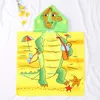 Mermaid Bathrobe Kids Rets Cartoon Animal Unicorn Lightgown Children Beach Paided Bathed Bathrobes2031553