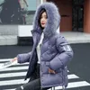 Water and oil resistant women's short winter loose bright down padded jacket 211018