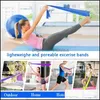 Supplies & Outdoorsyoga Belt Resistance Bands Training Pl Rope For Sports Pilates Expander Home Fitness Stretching Gum Gym Workout Equipment