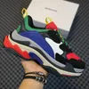 Triple S Uomo Donna Scarpe da papà 17FW scarpe casual Clear Bubble bottom Sneakers da uomo nero rosso Old Grandpa Trainer chaussures taglia 36-45