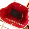 Shopping Totes Handväskor axelväskor kvinnors väska lady purses brunt kapacitetspaket äkta läderkoppling mode kvalitet t300q
