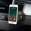 Carro MP3 Player Handsfree Bluetooth Carro Kit FM Transmissor Adaptador de Áudio Dual USB Carregador QC3.0 Carregamento rápido com suporte Titular T16