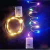 LED String Lights 1M 2M Colorful DIY Handmade Flashing Decoration Starry Fairy Lighting for Flower Garland Accessories Wreath Lamp Glow Party Supplies