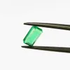 Gzxsjg 5x7mm Lab Grown Grown Smeraldo Colombiano creato Gemstone allentato per gioielli Personalizza Personalizza Rettangolo Taglio smeraldo FAI DA TE H1015