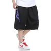 Sommar streetwear män kort hip hop harem boardshorts amerikanska mode lösa baggiga träning shorts elastisk midja plus storlek 210716