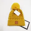 Designerskalle Kepsar Vinterhattar Mens Kvinnor Beanie Bonnet Fashion Stickad Hat Varm Wool Cap Beanies Hög kvalitet