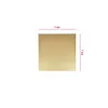 Other Festive & Party Supplies 1pcs Diy Baking Tool 6 / 8 Inch Round Square Cake Mat Lace Pad Pizza Circle Cardboard Paper Boards#/