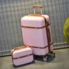 Irisbobs New Design Whole Suitcase with ABS Hard shell Carry on Travelling Single Trolley Luggage9136155