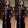 Roupas étnicas Vestidos africanos para mulheres Dashiki Mesh Manga com babados Robe Vestido África Roupas Super Elástica Diamantes Festa Maxi238a