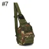 Sac de poitrine de Camouflage pour hommes, sacs à bandoulière simples de sport, Oxford armée militaire randonnée en plein air pêche sacs à bandoulière tactiques