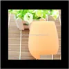 Arrive Colorful Fashion Unbreakable Clear Rubber Glass Sile Cup Wine Glasses Efnmp Ckrwc