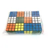 3.5 cm taille mosaïque Puzzle Cube magique Cube mosaïques Cubes jouer Puzzles jeux Fidget jouet enfants Intelligence apprentissage jouets éducatifs