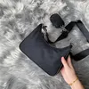 2021 Moda Yeniden Baskı 2005 Naylon Kadın Lüks Tasarımcılar Lady Bayan Crossbody Tote Hobo Omuz Çantalar Çanta Çanta Çanta Cüzdan Backpak ve Kutusu