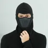 Cycling Caps & Masks Winter Warm Bicycle Face Mask Neck Scarf Active Carbon Filters Thermal Fleece Balaclava Bike Waterproof Beanies