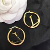 Circle 2021 Big Boucles d'oreilles pour femmes simples à la mode Simple Femme pour femme Lucyjewelry 21072103W4699033