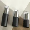 Bottiglia di vetro nero satinato Pompa per pressa Bottiglie per lozione spray Vasetti per crema per il viso Contenitori vuoti per imballaggio cosmetico 20 ml 30 ml 40 ml 50 ml 60 ml 80 ml 100 ml