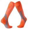 Calze sportive addensate primaverili ed estive calze a compressione traspiranti collant elastici per maratona da corsa all'aperto