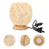 bedside table rattan