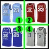 LeBron 23 33 Bryant Basketball Jersey Anfernee 3 James Leonard Wade Irving Curry Young University Hardaway Westbrook Rodman Allen Harden Iverson Johnson Will Smith