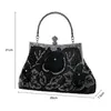 Elegant Frame Women Formal Beaded Evening Purses And Handbags Bridal Sequins Clutch Bag Cocktail Party Duffel Bags