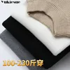 Sticked Jumper Autumn Winter Topps Skinny Turtleneck Pullovers Casual Sweaters Women Shirt Långärmning Kort Slimt tröja Girls 210412