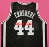 Custom CROSHERE Providence Basketball Jersey Hombre Todo cosido Blanco Negro Cualquier tamaño 2XS-5XL Nombre y número
