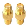 Fêmea de SMA Feminino para se adaptador feminino RF Conector barril Antena Jack acoplador para dispositivos LAN sem fio RRB12919