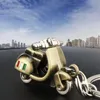 Keychains 3D driedimensionale motorfietscar sleutelhanger hanger voor mannen vrouwen geschenken geschikt alle auto's decoratie-accessoires miri22