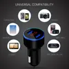 31A Dual USB Car Charger för iPhone 12 6S 7 8 11 Tablet Xiaomi Samsung S10 med LED Display Universal mobiltelefon carcharger6798610