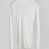 スリムコットン弾性基本Tシャツ女性の高品質のソリッドTシャツの女性カジュアルなトップス薄いセクシーなティー6006 210512